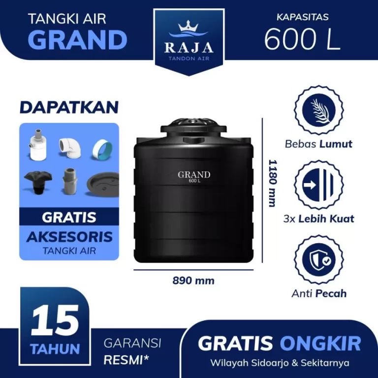 Tandon Air Grand 600 Liter