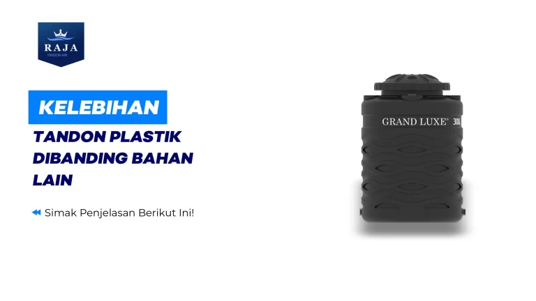 Kelebihan Tandon Plastik