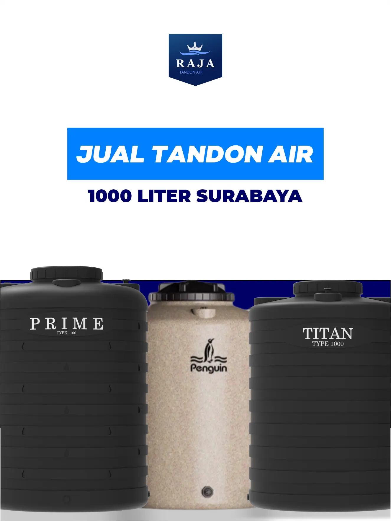 Jual Tandon Air 1000 Liter Surabaya