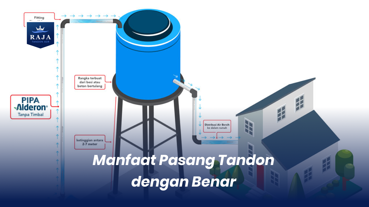 Manfaat Pasang Tandon dengan Benar