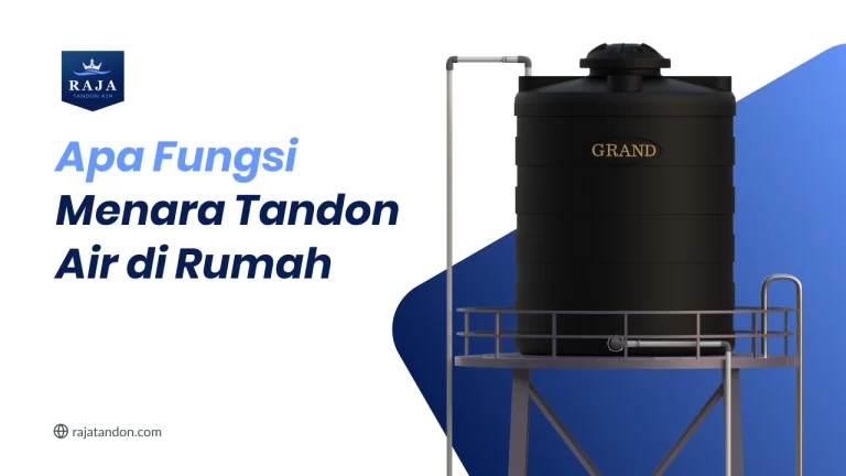 Apa Fungsi Menara Tandon Air di Rumah