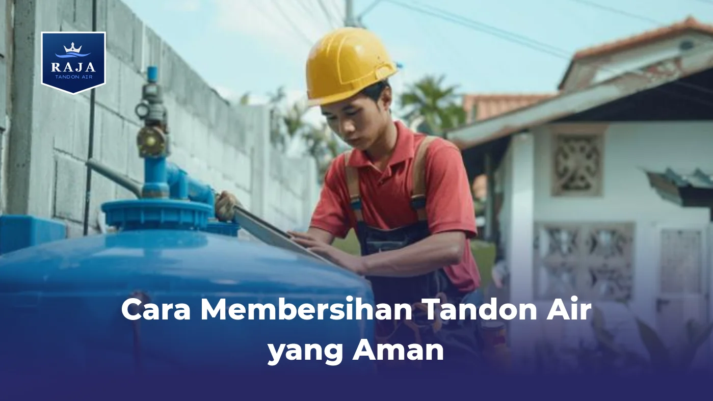 Cara Membersihan Tandon Air yang Aman