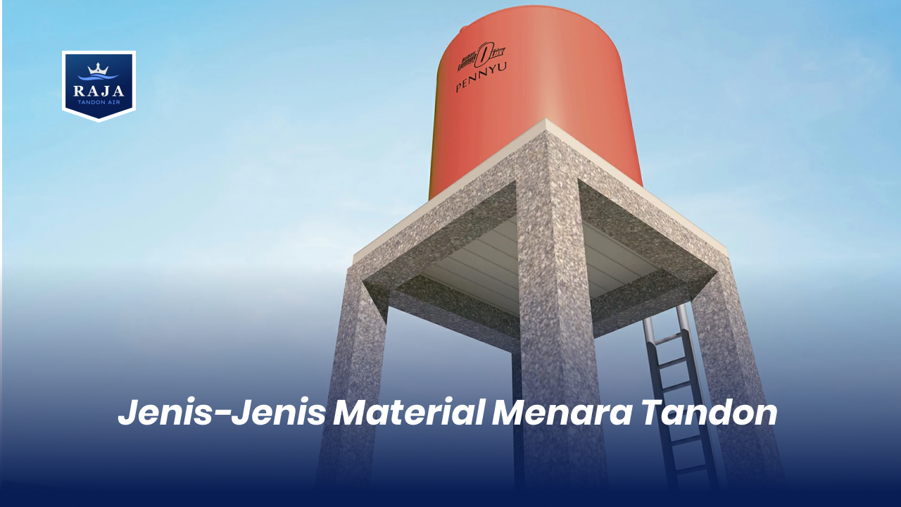 Jenis-Jenis Material Menara Tandon