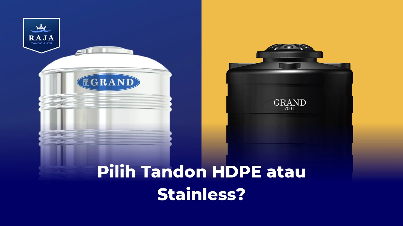Pilih Tandon HDPE atau Stainless