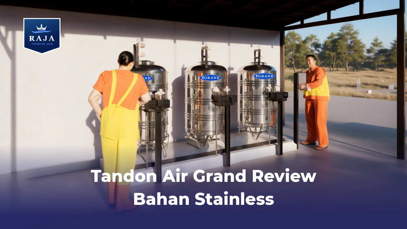 Tandon Air Grand Review Bahan Stainless
