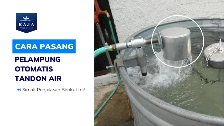 Cara Pasang Pelampung Tandon