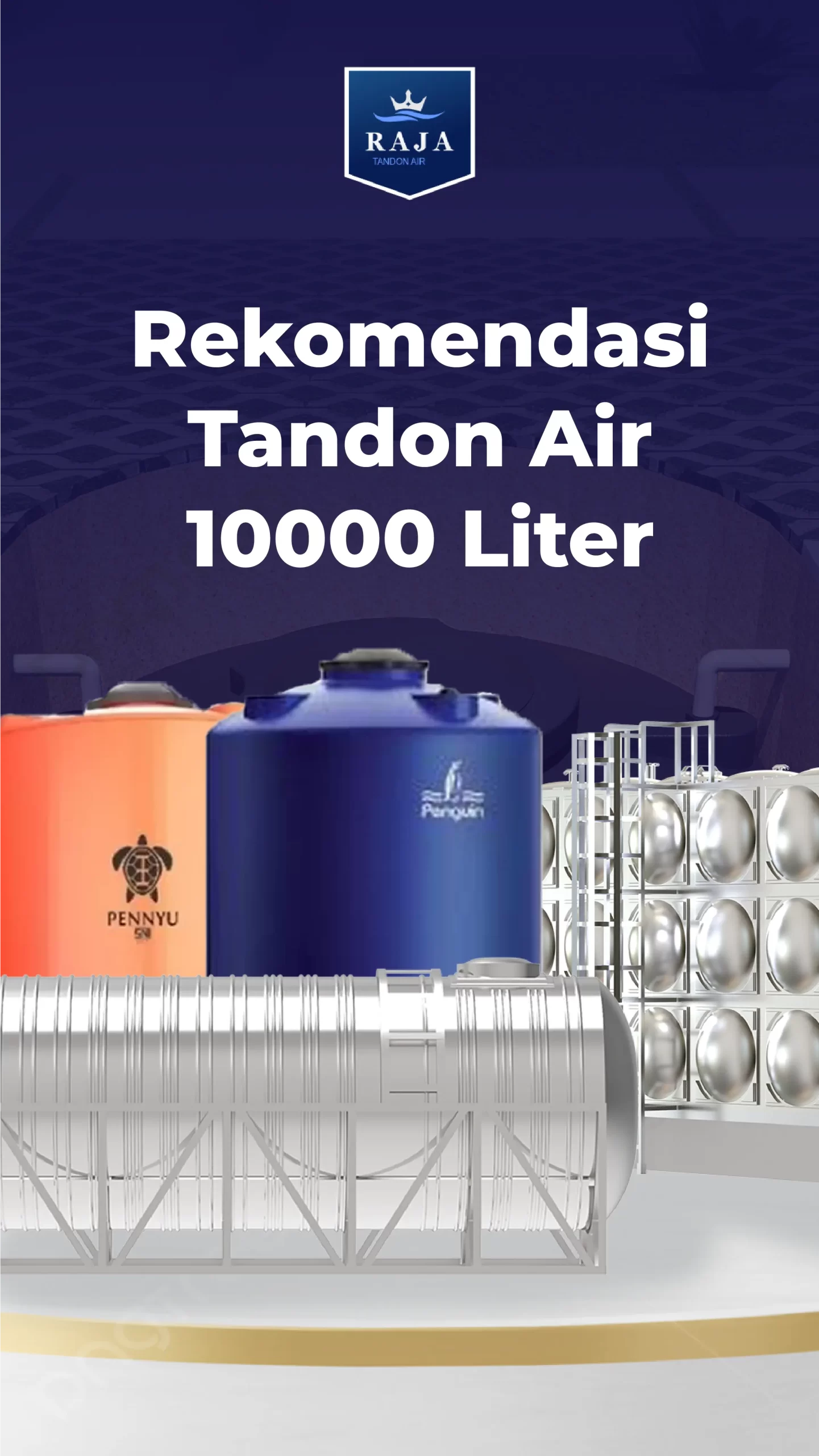 Rekomendasi Tandon Air 10000 Liter