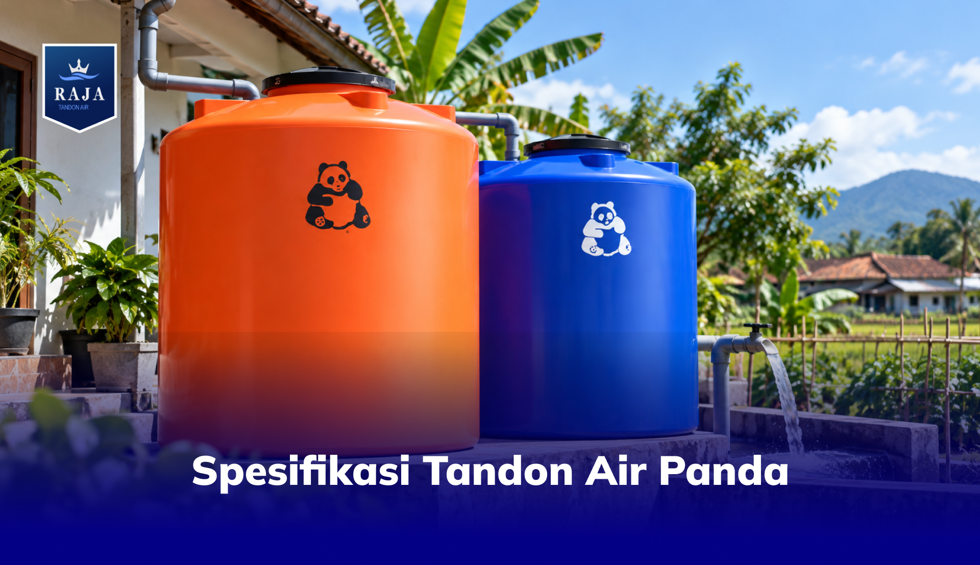 Spesifikasi Tandon Air Panda