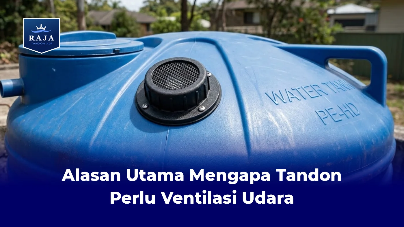 Alasan Utama Mengapa Tandon Perlu Ventilasi Udara