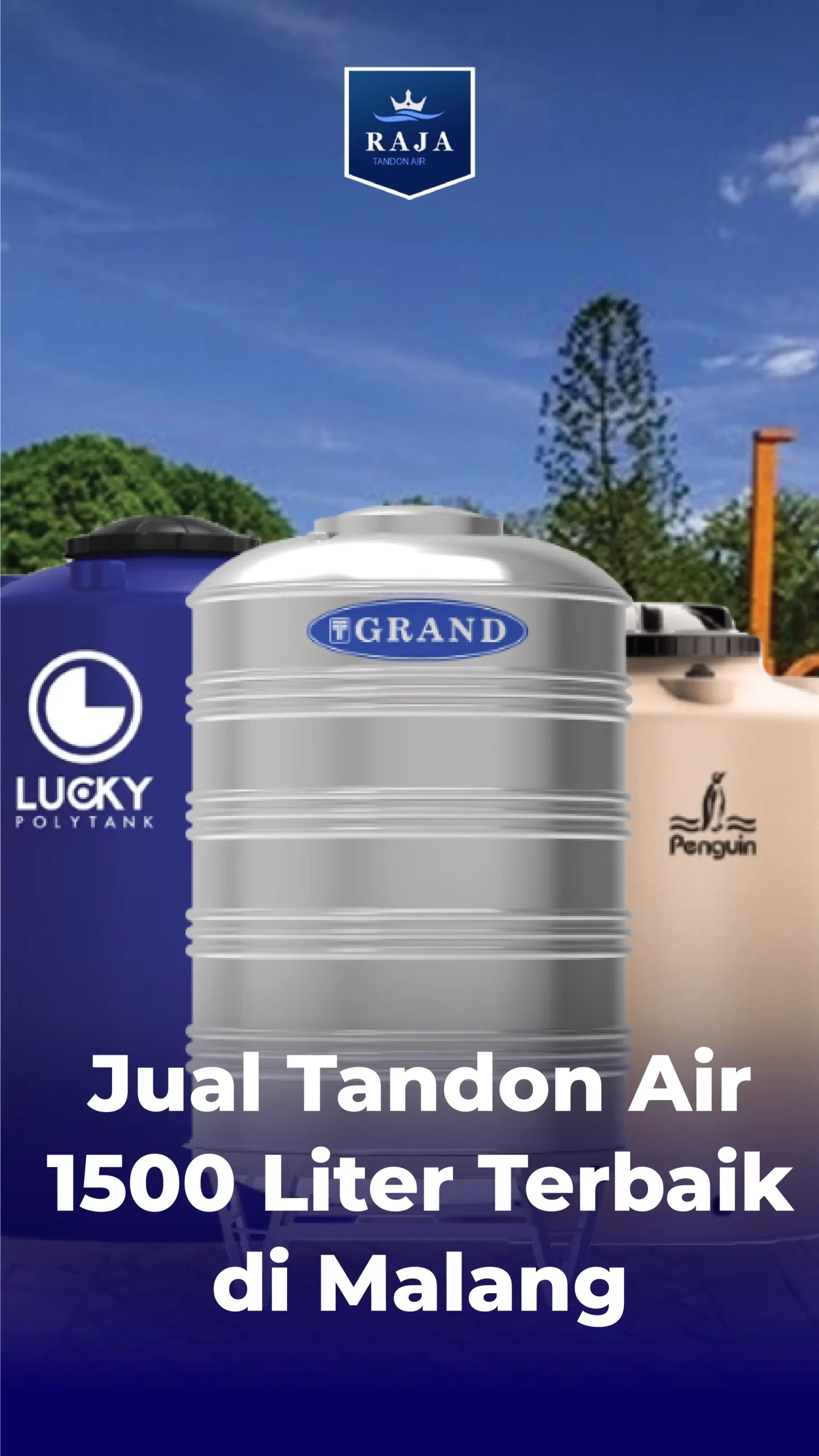 Jual Tandon Air 1500 Liter Terbaik di Malang