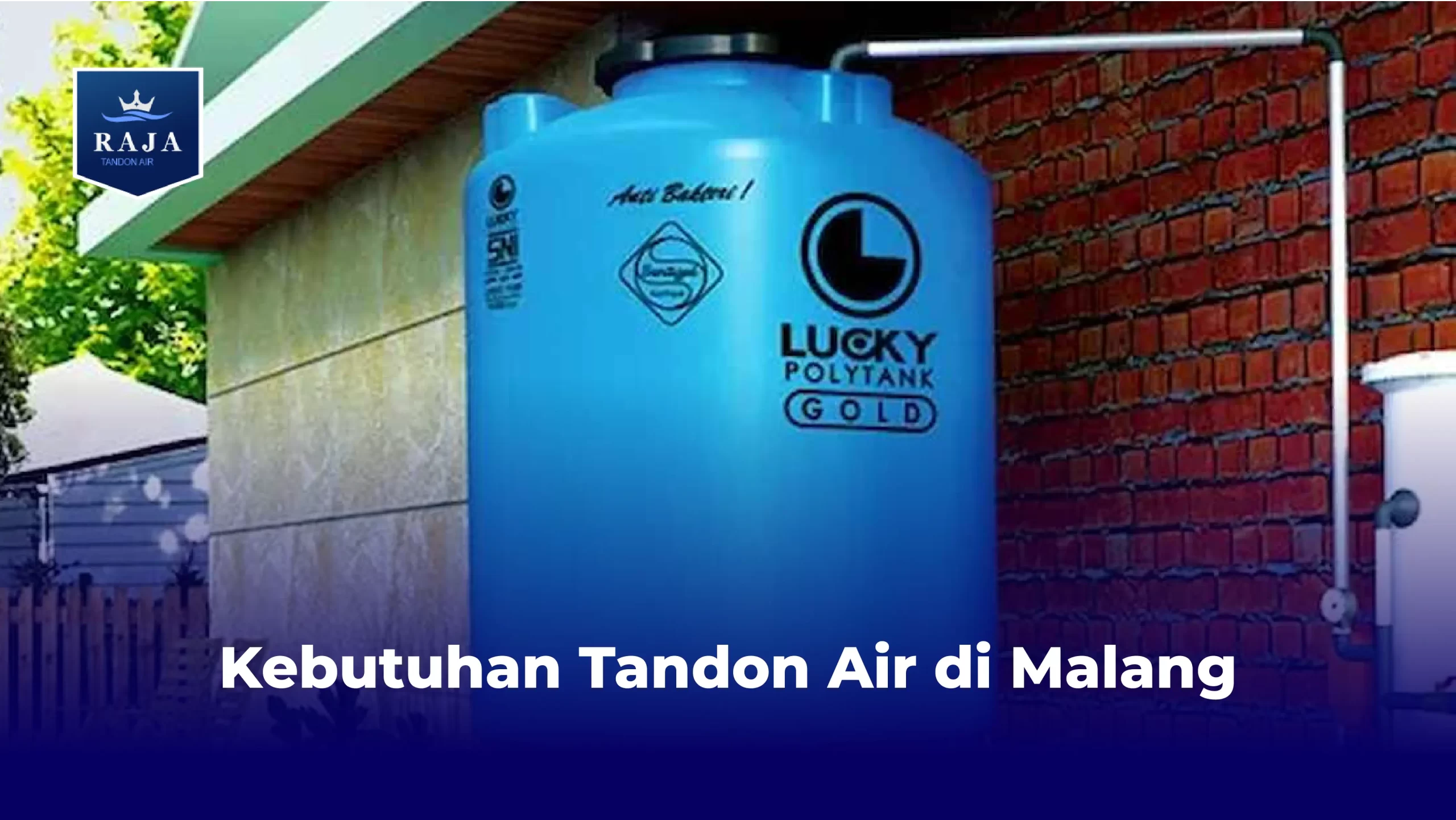 Kebutuhan Tandon Air di Malang