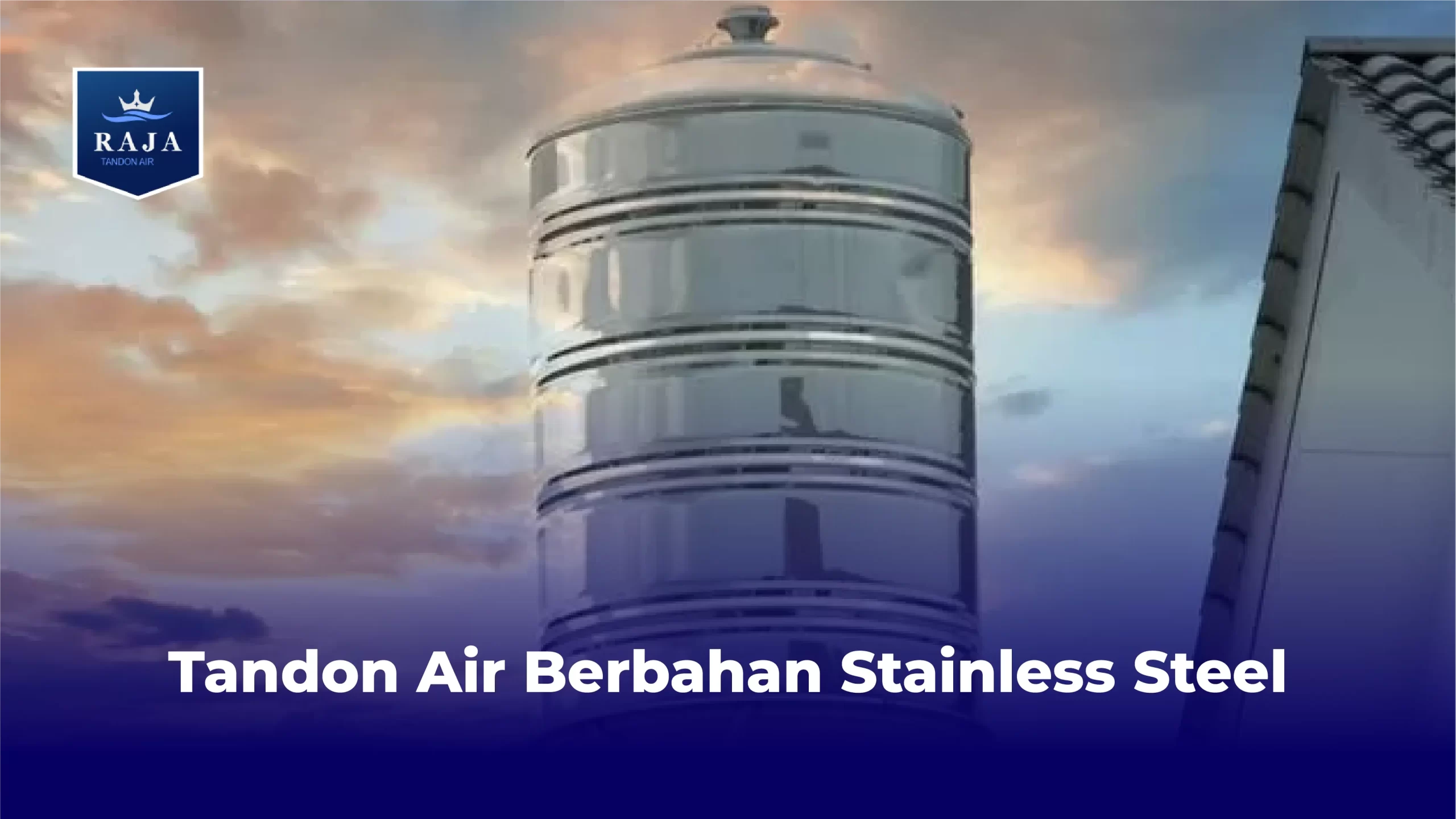 Tandon Air Berbahan Stainless Steel