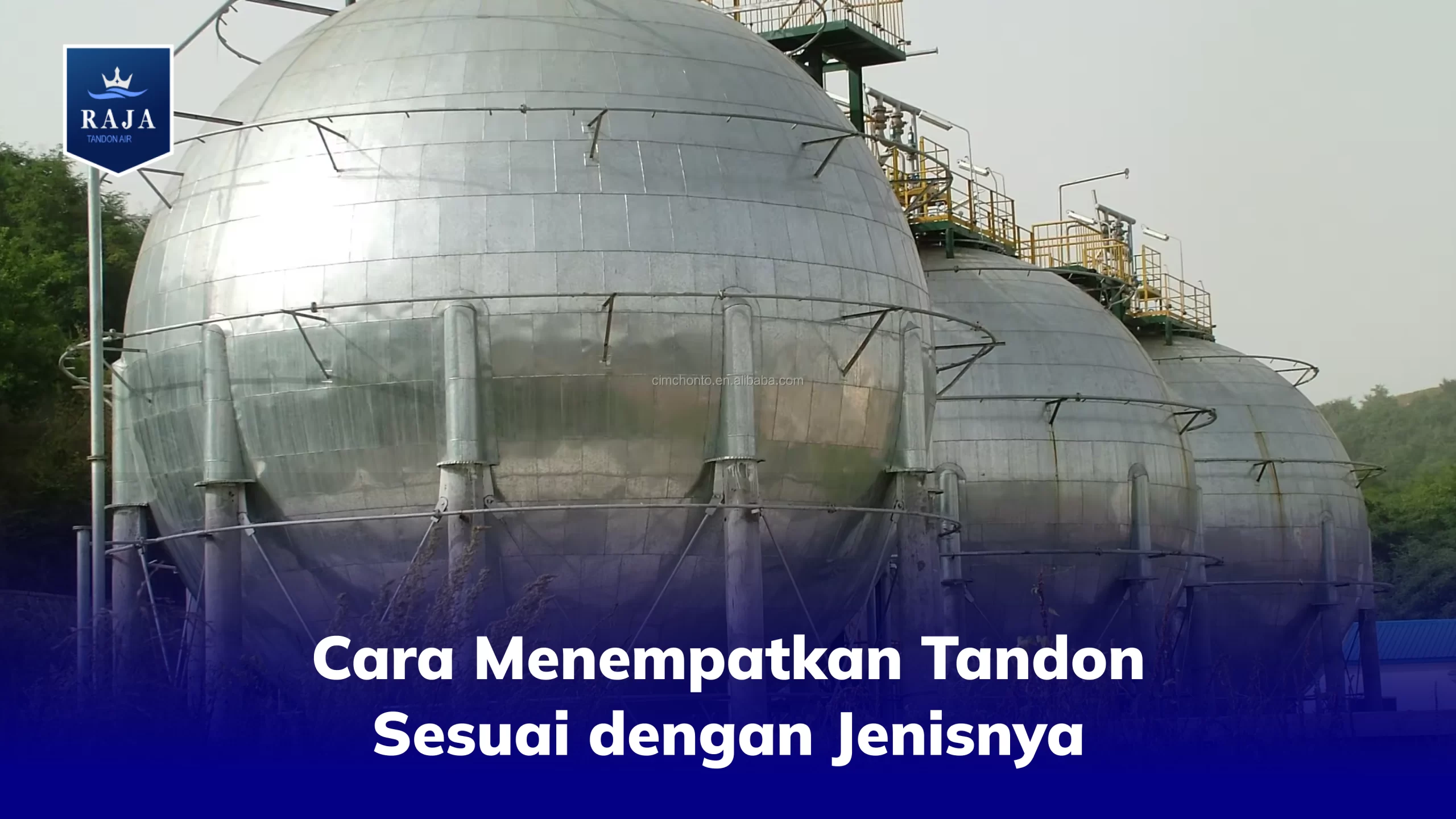 Cara Menempatkan Tandon Sesuai dengan Jenisnya