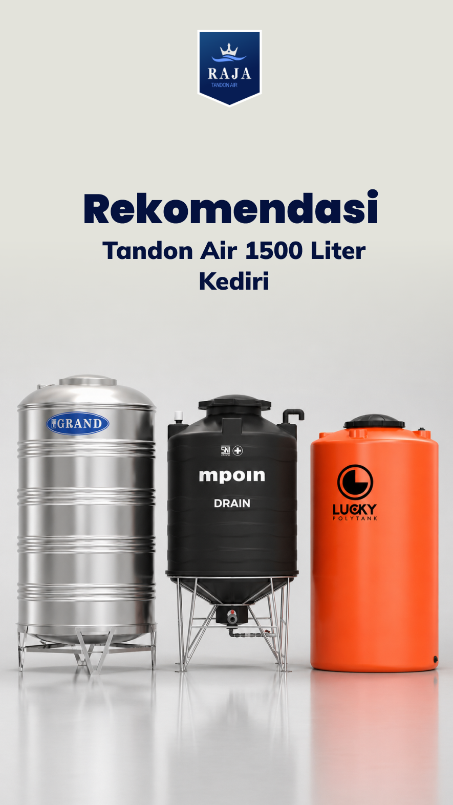 Rekomendasi Tandon Air 1500 Liter Kediri