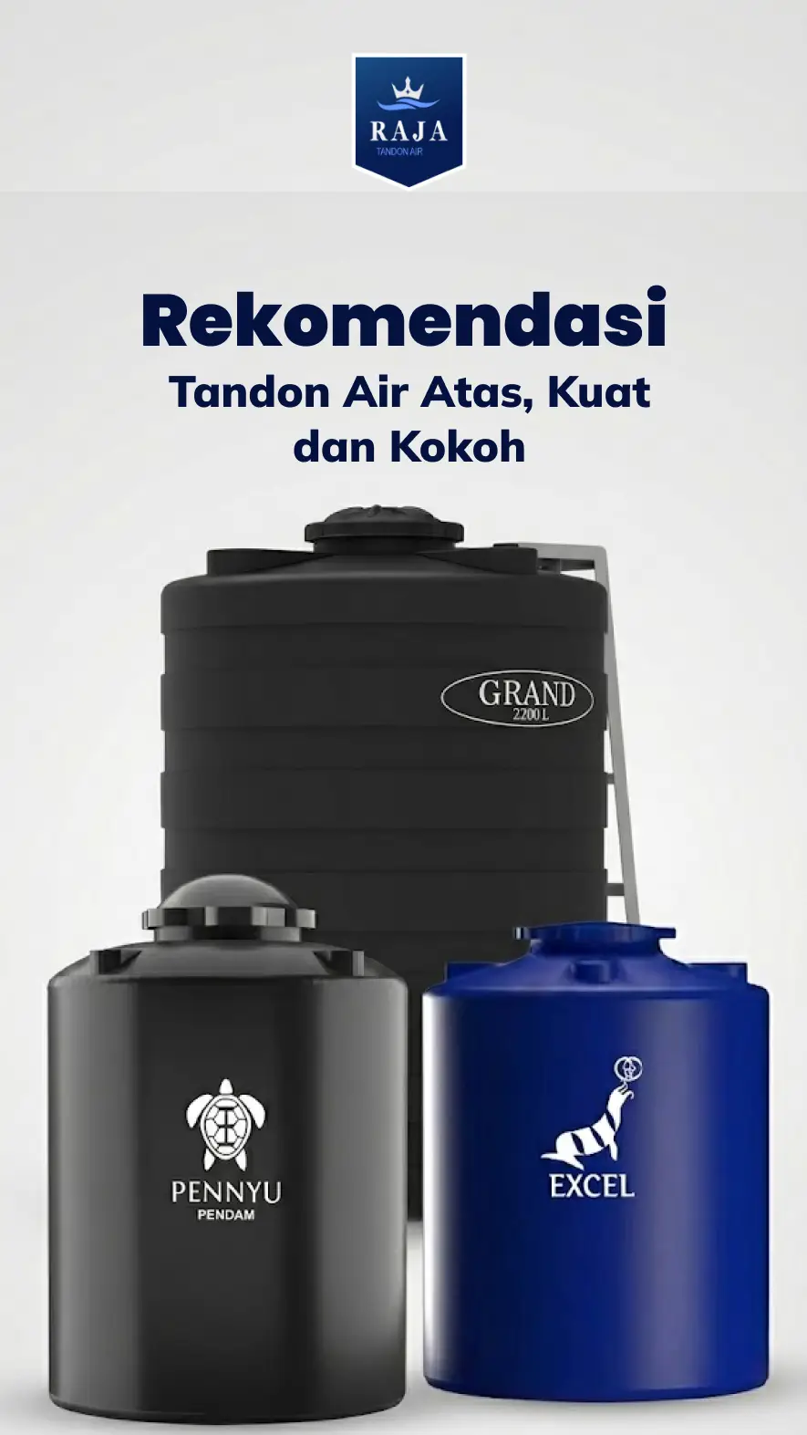 Rekomendasi Tandon Air Atas, Kuat dan Kokoh