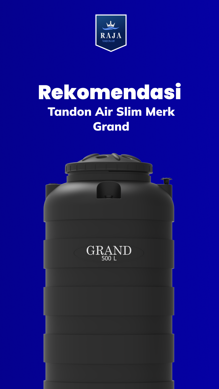 Rekomendasi Tandon Air Slim Merk Grand