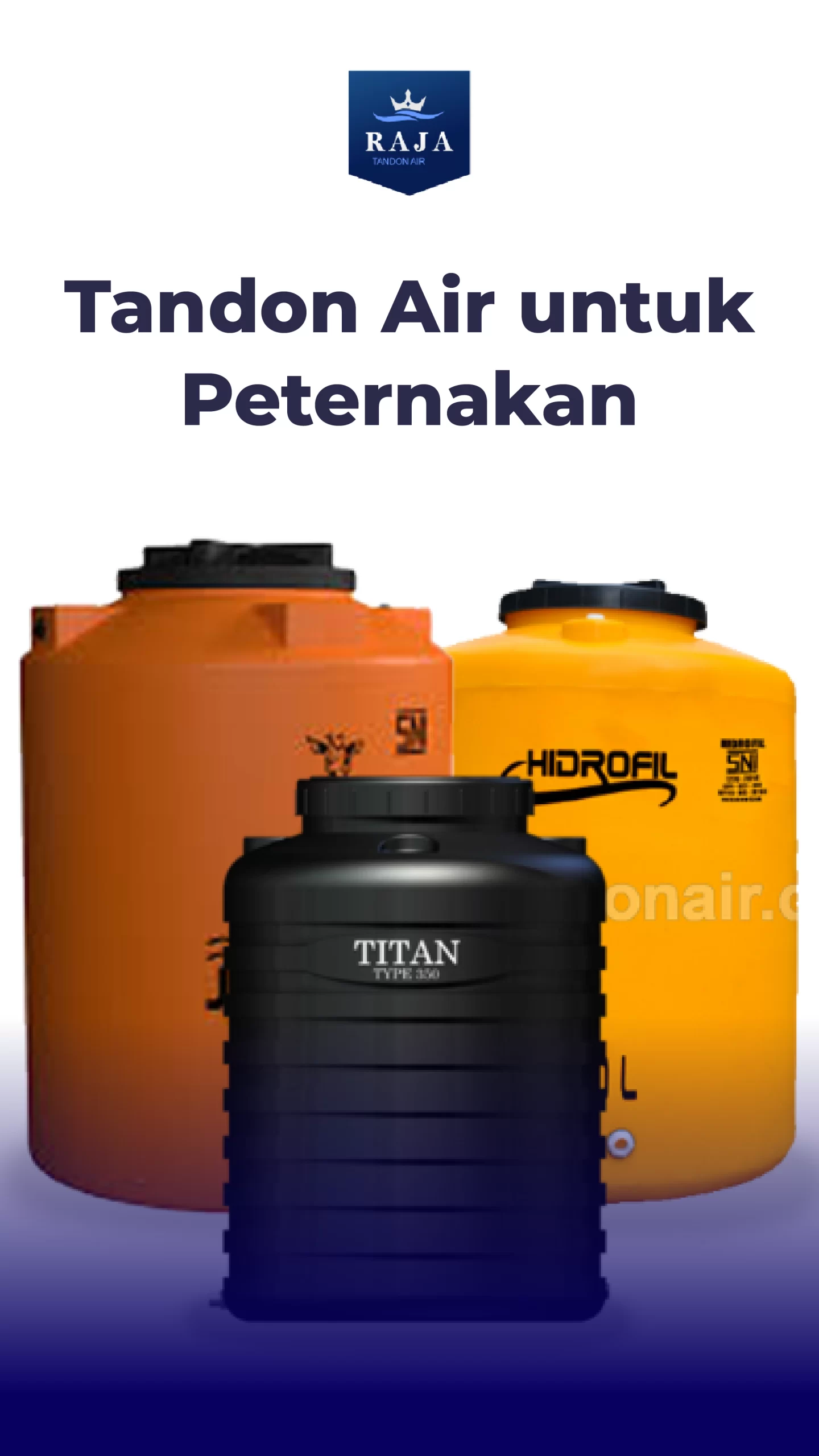 Tandon Air untuk Peternakan