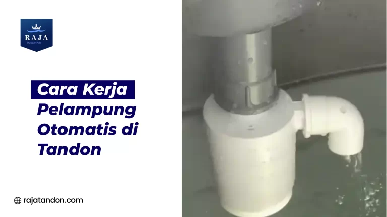 Cara Kerja Pelampung Otomatis di Tandon