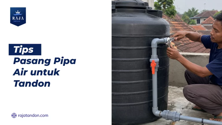 Tips Pasang Pipa Air untuk Tandon