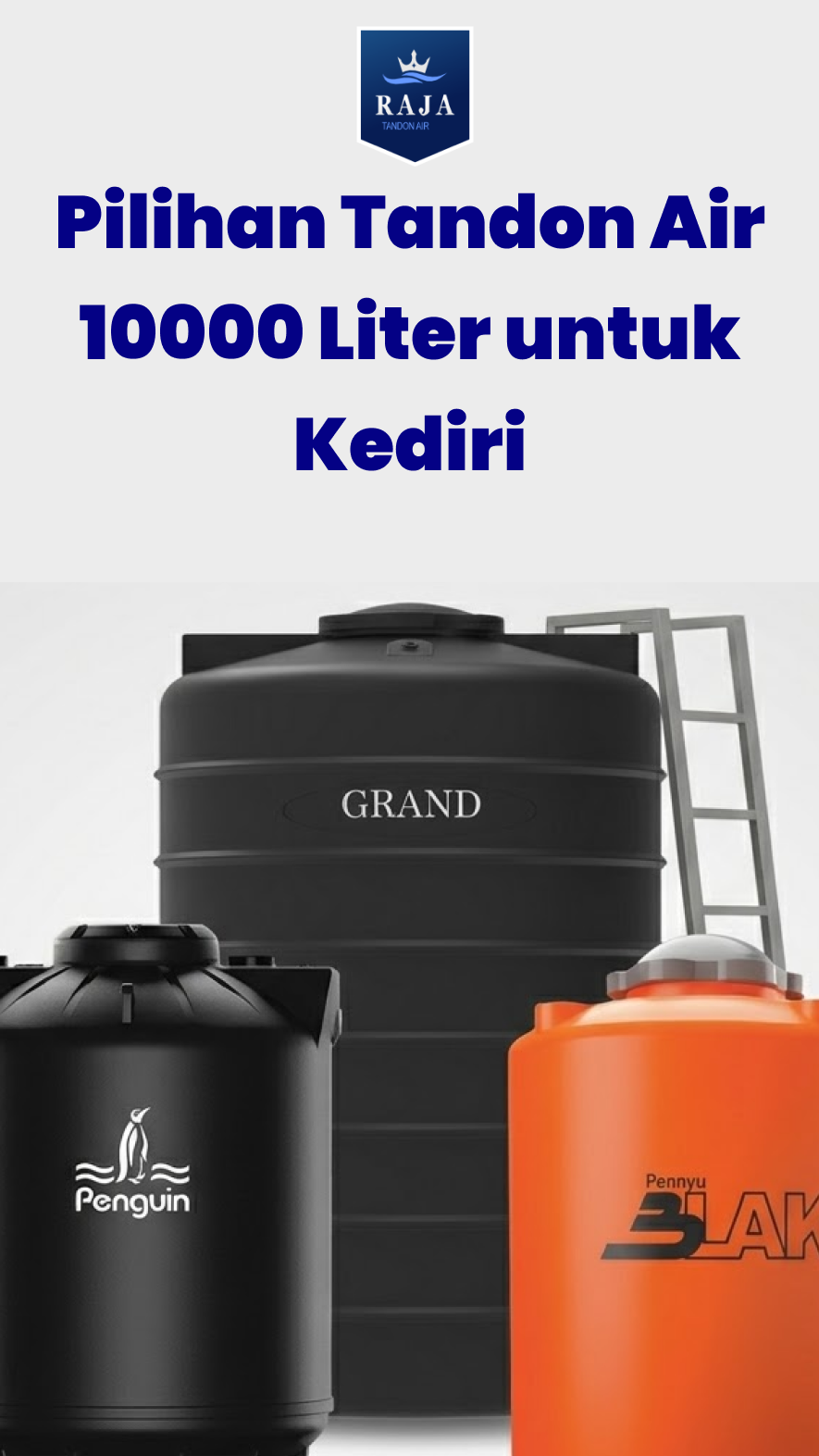 Pilihan Tandon Air 10000 Liter untuk Kediri