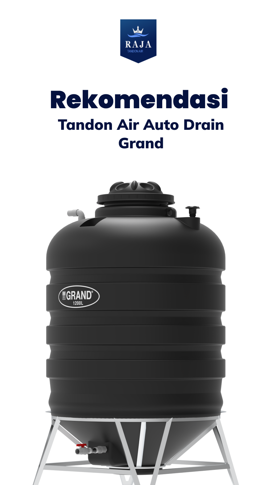 Rekomendasi Tandon Air Auto Drain Grand