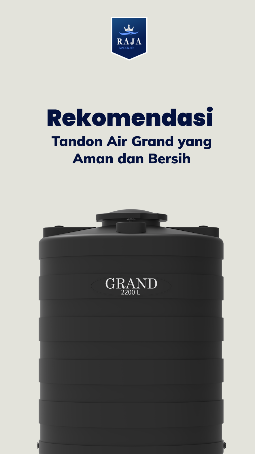 Rekomendasi Tandon Air Grand yang Aman dan Bersih