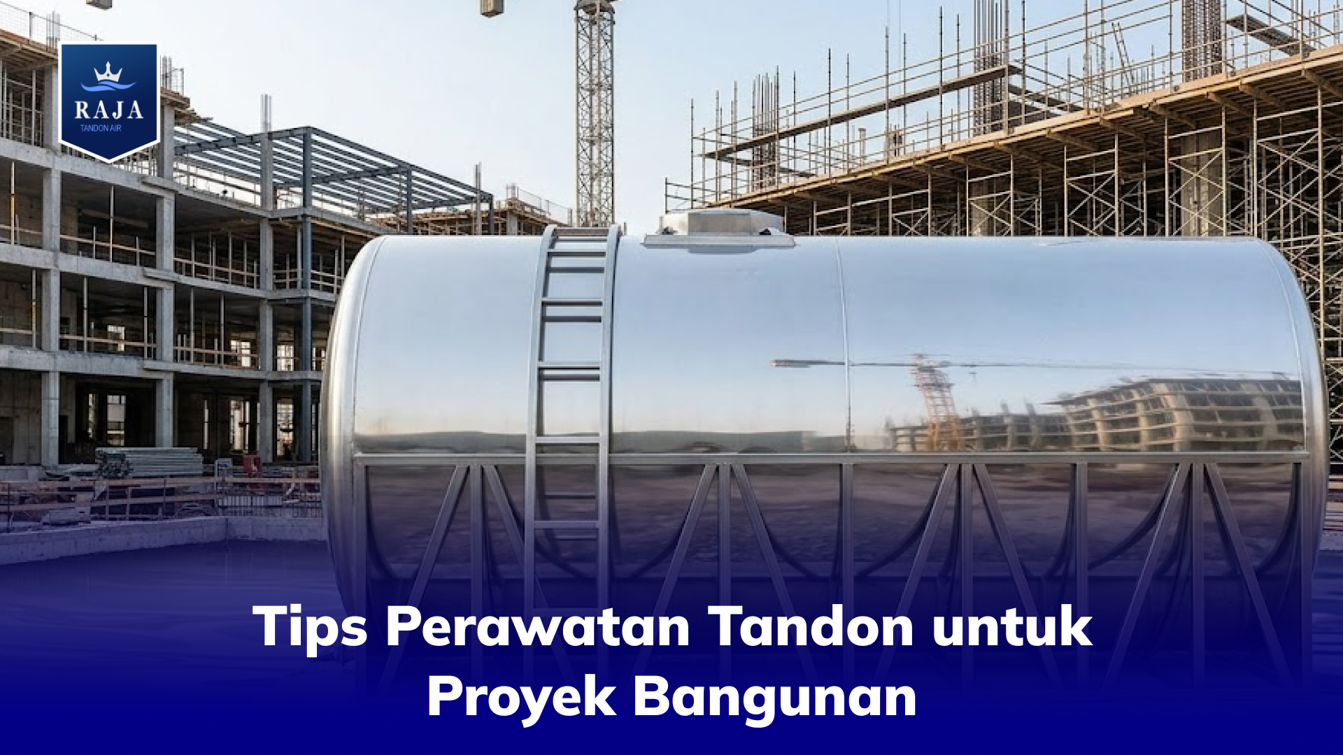 Tips Perawatan Tandon untuk Proyek Bangunan