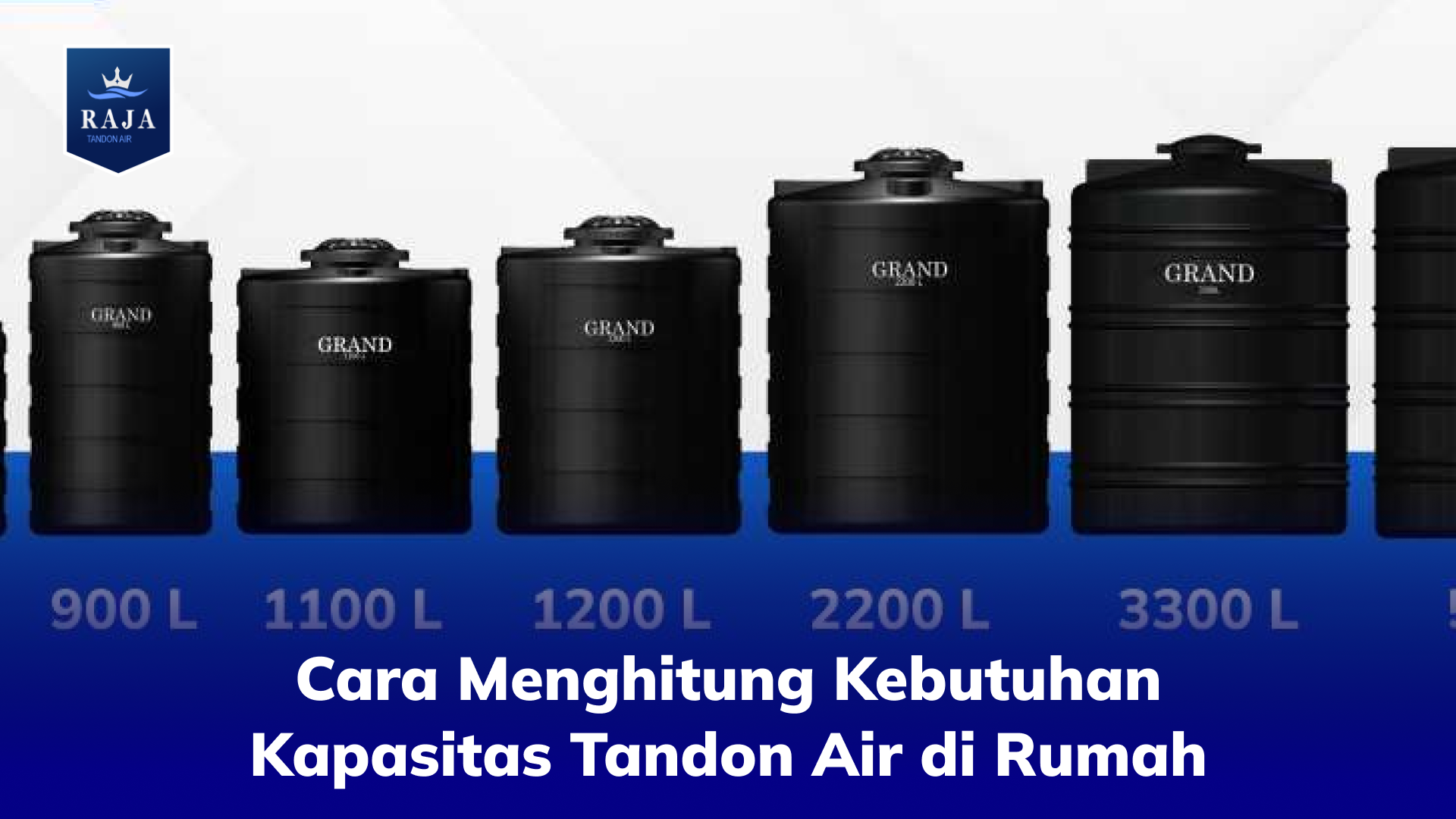 Cara Menghitung Kebutuhan Kapasitas Tandon Air di Rumah