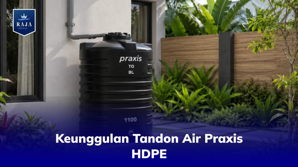 Keunggulan Tandon Air Praxis HDPE