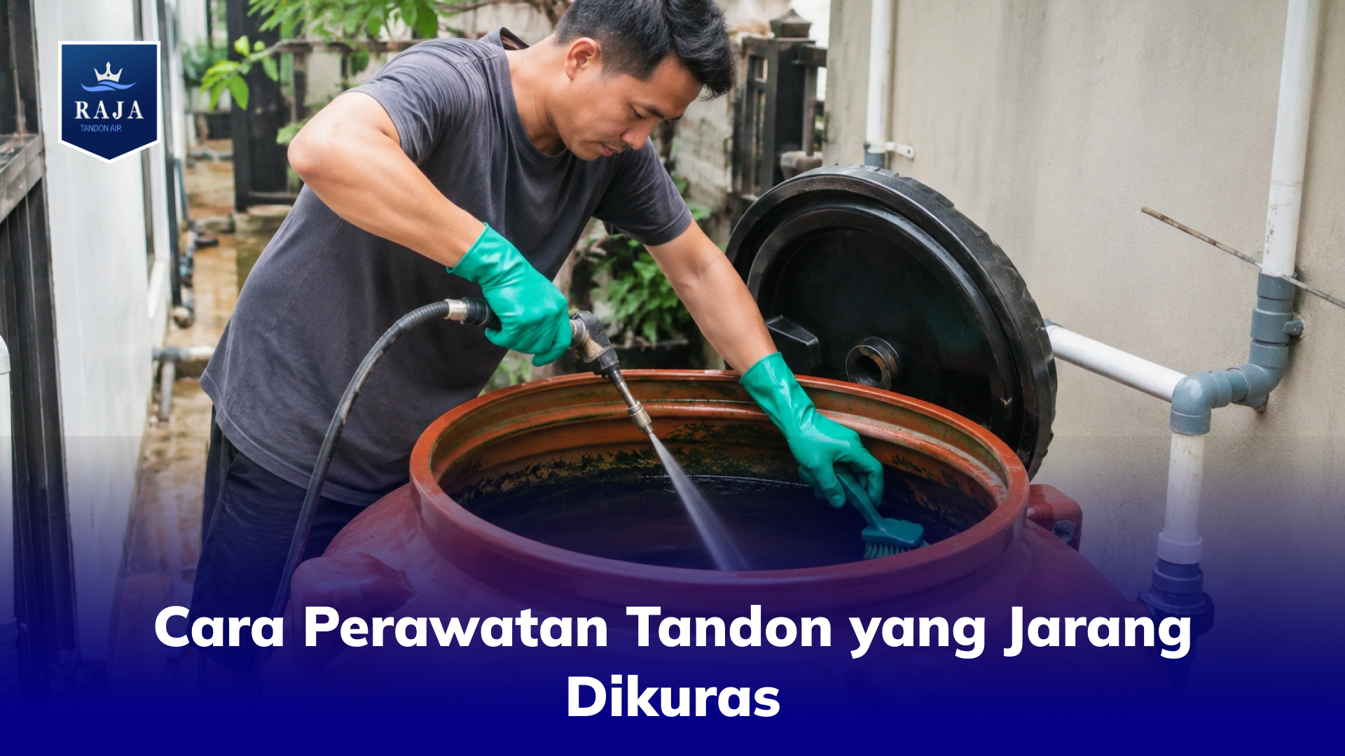 Cara Perawatan Tandon yang Jarang Dikuras