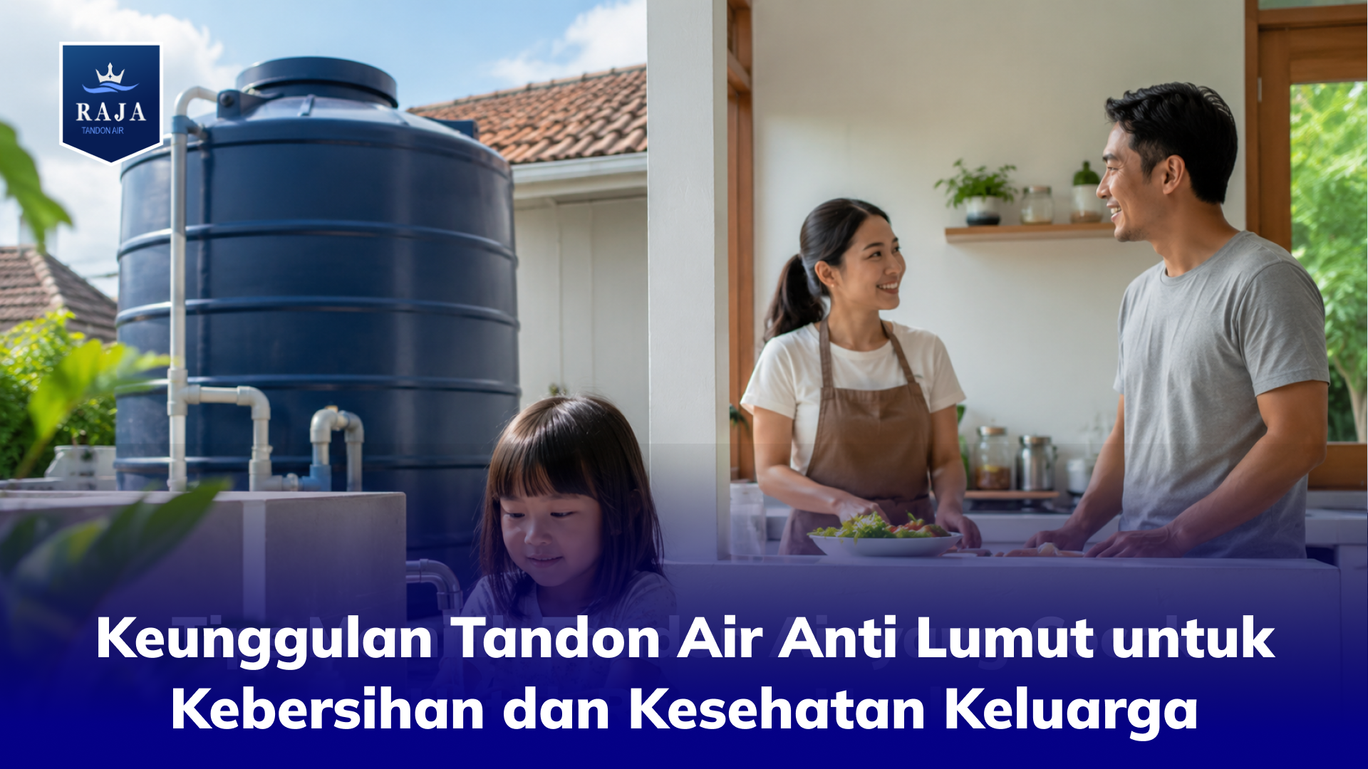 Keunggulan Tandon Air Anti Lumut untuk Kebersihan dan Kesehatan Keluarga