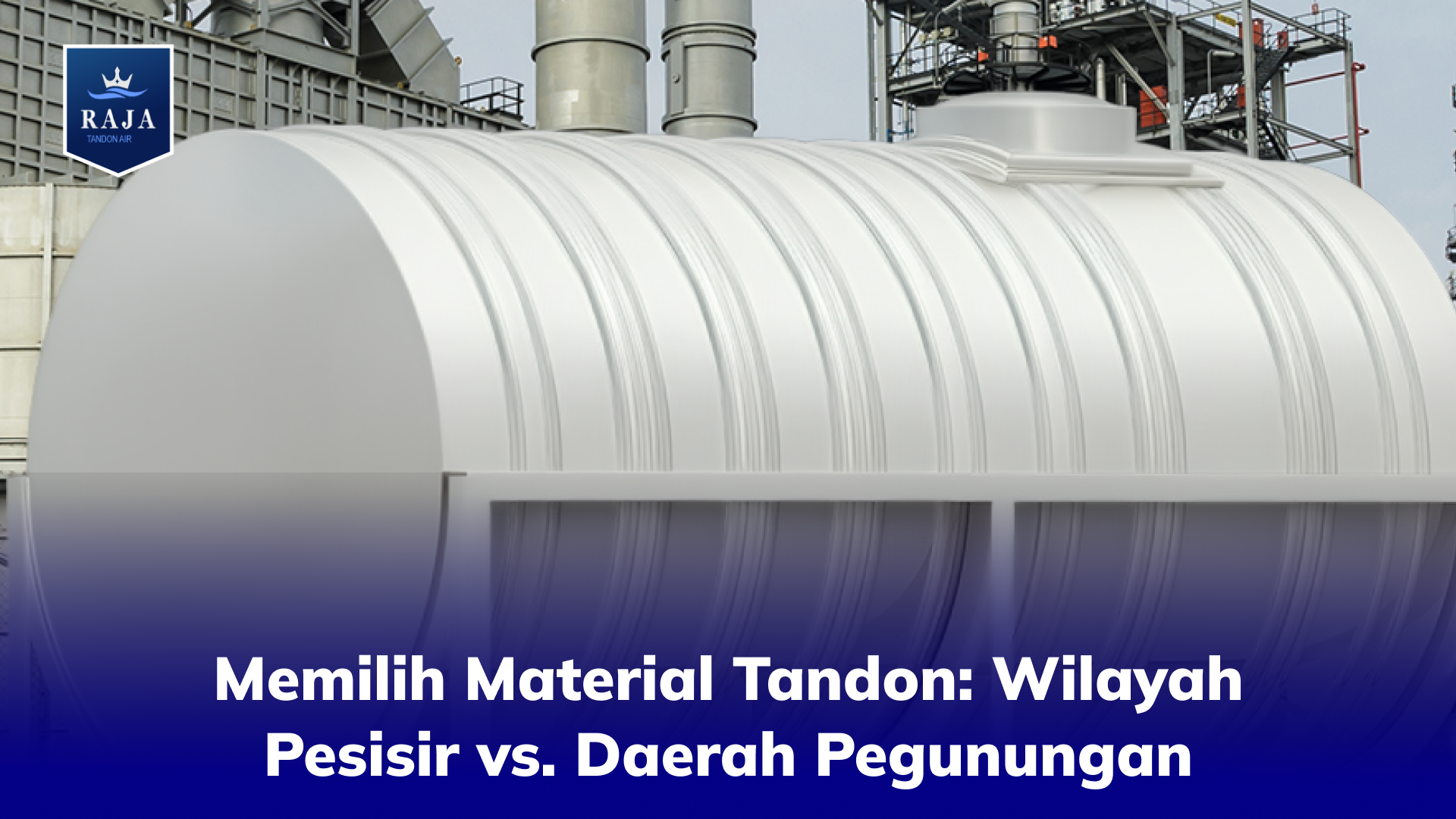 Berikut adalah panduan simpel memilih material tandon air yang tepat untuk Wilayah Pesisir vs Daerah Pegunungan:
1. Wilayah Pesisir (Dekat Pantai)
Kawasan pesisir memiliki tantangan lingkungan yang cukup ekstrem, yaitu kelembapan tinggi yang mengandung uap garam (salinitas tinggi).
Material Terbaik: Plastik Polyethylene (PE) Premium
Mengapa Cocok? Plastik adalah material yang 100% bebas korosi. Uap garam setinggi apa pun tidak akan membuat tandon plastik berkarat atau keropos.
Catatan Penting: Pastikan memilih tandon plastik yang memiliki lapisan Anti-UV tinggi. Matahari di pesisir sangat terik; tanpa pelindung UV yang kuat, tandon plastik murah akan mudah rapuh dan retak (getas).
Material yang Harus Dihindari: Stainless Steel Standar (Tipe 304)
Mengapa Harus Dihindari? Meskipun terlihat mewah dan kokoh, material stainless steel grade standar (seperti tipe 304) sangat rentan terhadap karat jika terkena uap air laut secara terus-menerus. Jika dipaksakan, tandon akan mengalami korosi titik (pitting corrosion) dan bocor halus.
Pengecualian: Anda boleh menggunakan stainless steel jika tipenya adalah SS 316 (Marine Grade), namun harganya jauh lebih mahal.
2. Daerah Pegunungan / Dataran Tinggi
Tantangan utama di daerah pegunungan bukanlah karat, melainkan suhu udara yang dingin, kelembapan tanah/udara, dan intensitas cahaya matahari yang memicu pertumbuhan mikroorganisme.
Material Terbaik: Stainless Steel (Tipe 304) & Plastik Multi-Layer Antimut
Di daerah pegunungan, Anda punya dua pilihan bagus tergantung pada sumber air Anda:
Pilihan A: Stainless Steel (SS 304)
Mengapa Cocok? Suhu pegunungan yang dingin membuat dinding stainless steel tetap sejuk. Material ini juga 100% tidak tembus cahaya, sehingga bebas lumut secara total. Sangat cocok jika air di rumah Anda berasal dari mata gunung langsung yang bersih dan bebas asam.
Pilihan B: Plastik Multi-Layer (Minimal 3–4 Lapis)
Mengapa Cocok? Jika area gunung tersebut memiliki kelembapan tinggi yang sering berkabut, tandon plastik dengan teknologi lightblock (lapisan dalam hitam pekat) sangat ampuh menangkal sinar matahari agar air di dalamnya tidak ditumbuhi lumut.
Material yang Harus Dihindari: Tandon Plastik Tipis / Transparan
Mengapa Harus Dihindari? Tandon plastik tipis atau berwarna cerah (seperti putih atau kuning standar tanpa pelindung cahaya) akan membiarkan sinar matahari menembus ke dalam air. Dikombinasikan dengan air pegunungan yang kaya nutrisi alami, tandon Anda akan berubah menjadi "sarang lumut" dalam waktu singkat.