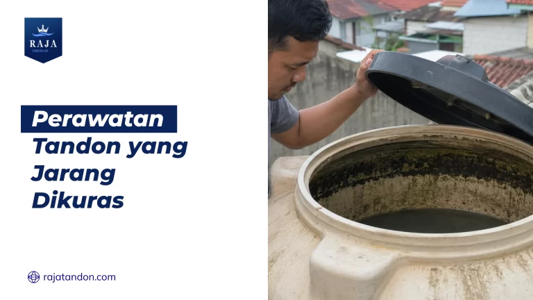 Perawatan Tandon yang Jarang Dikuras