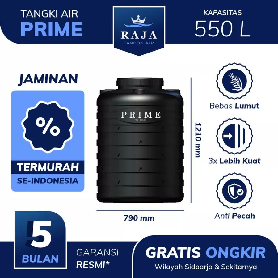 Tandon Air Prime 550 Liter