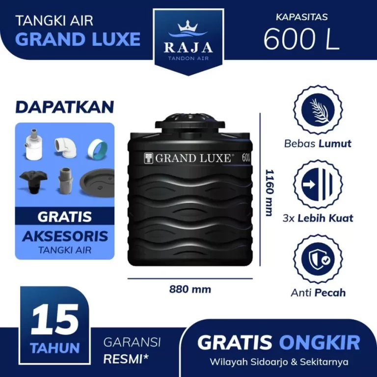 Tandon Air Grand Luxe 600 Liter