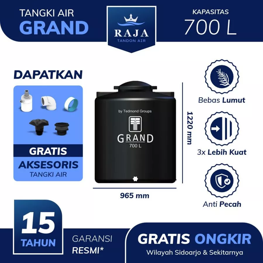 Tandon Air Grand 700 Liter