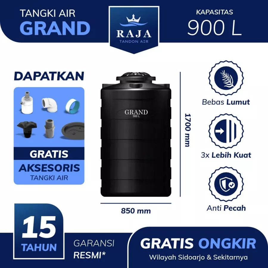 Tandon Air Grand 900 Liter