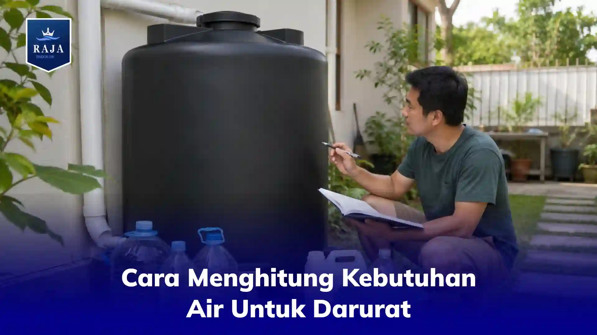 Cara Menghitung Kebutuhan Air Untuk Darurat