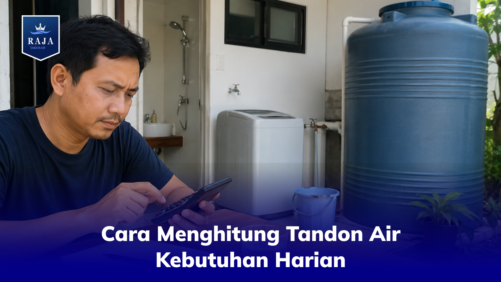 Cara Menghitung Tandon Air Kebutuhan Harian