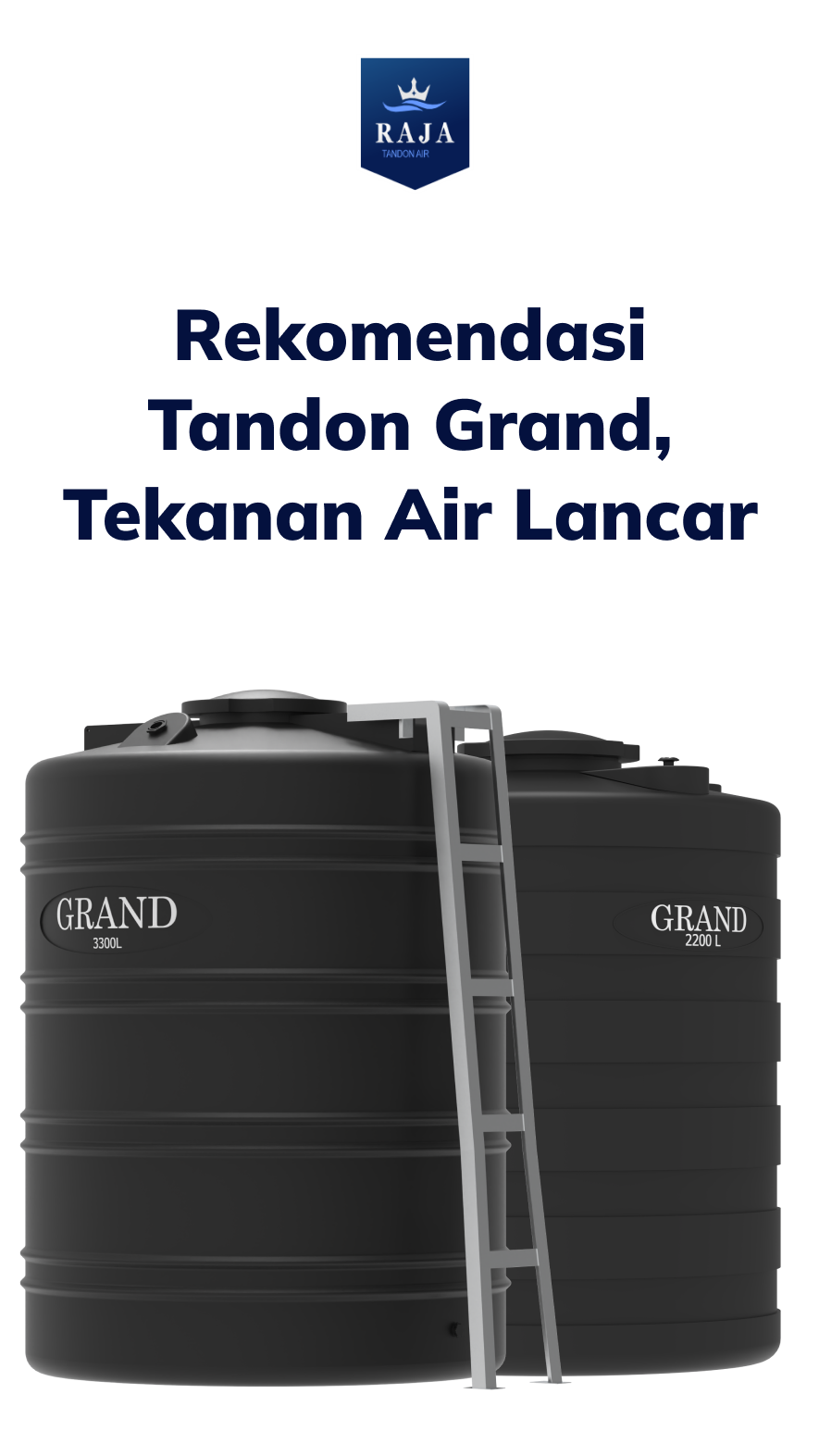 Rekomendasi Tandon Grand, Tekanan Air Lancar