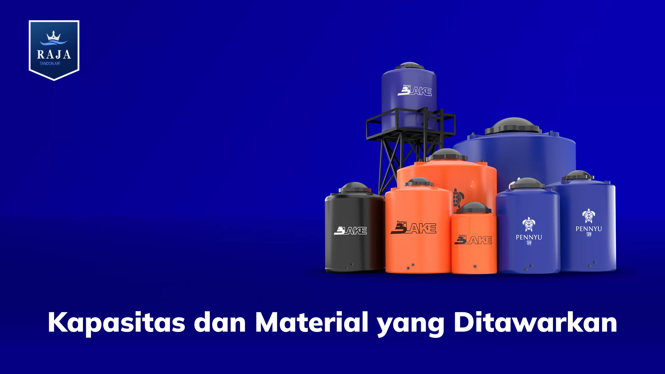 Kapasitas dan Material yang Ditawarkan