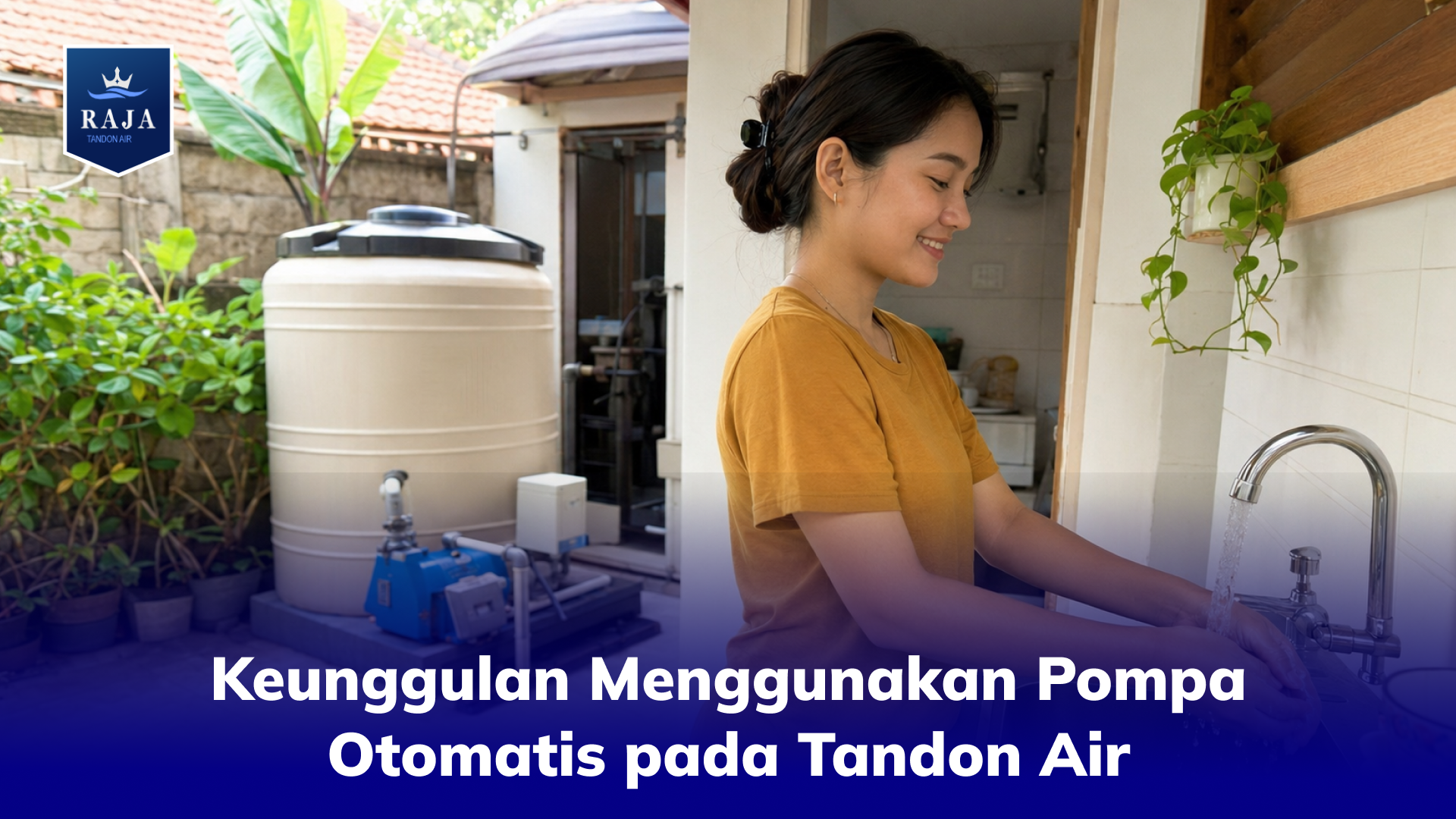 Keunggulan Menggunakan Pompa Otomatis pada Tandon Air