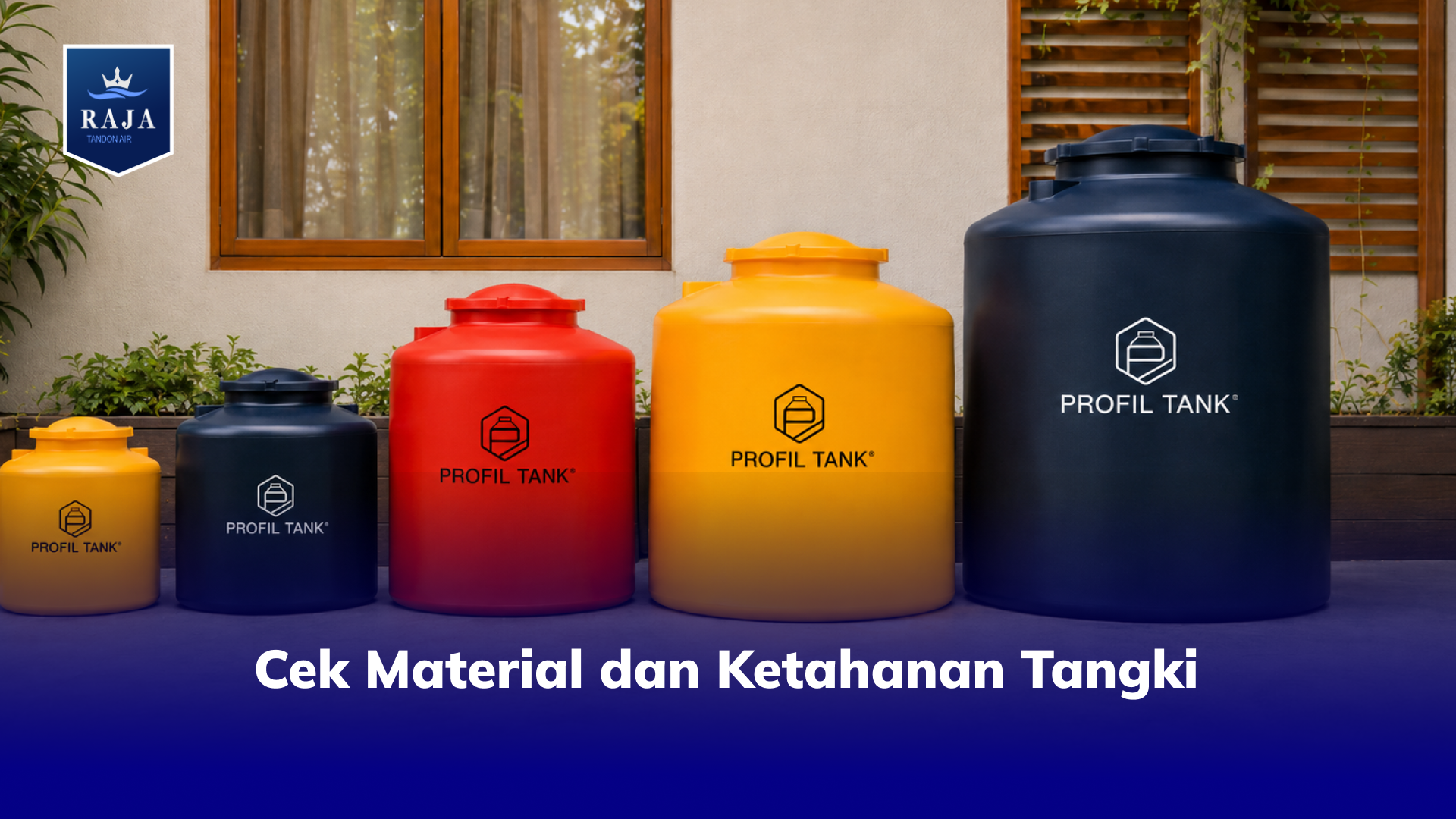 Cek Material dan Ketahanan Tangki
