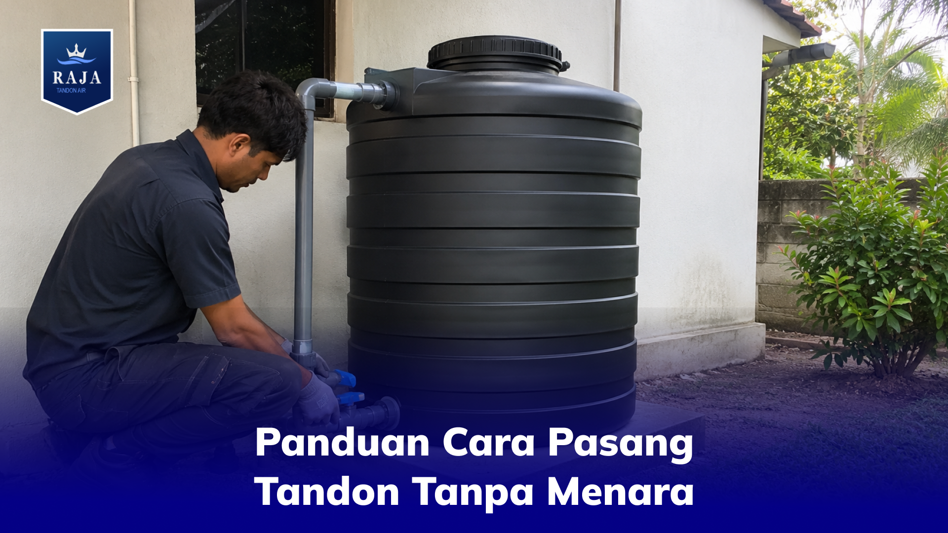 Panduan Cara Pasang Tandon Tanpa Menara
