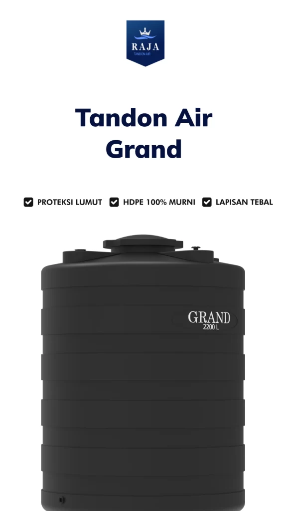 Tandon Air Grand untuk Suplai Dapur MBG yang Lebih Optimal