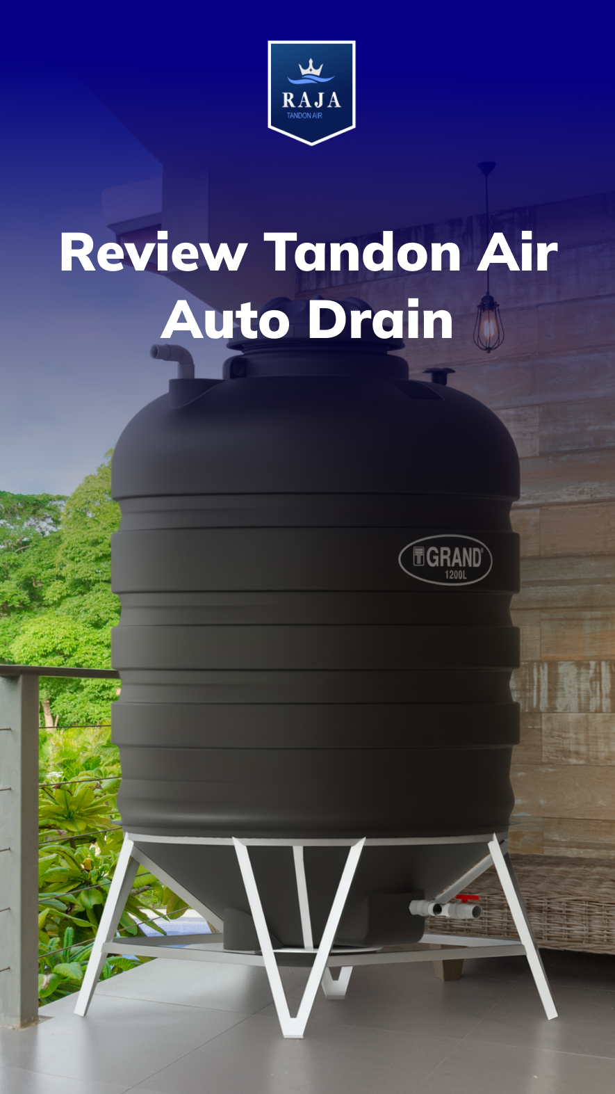 Review Tandon Air Auto Drain