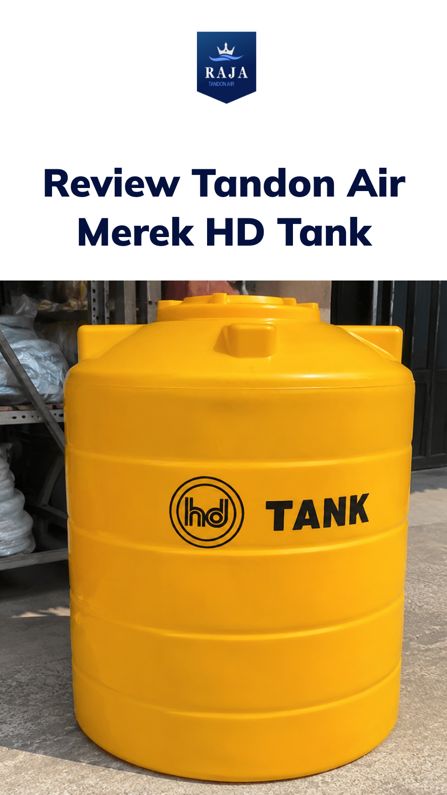 Review Tandon Air Merek HD Tank