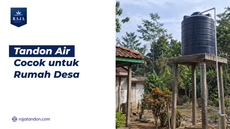 Tandon Air Untuk Rumah Desa