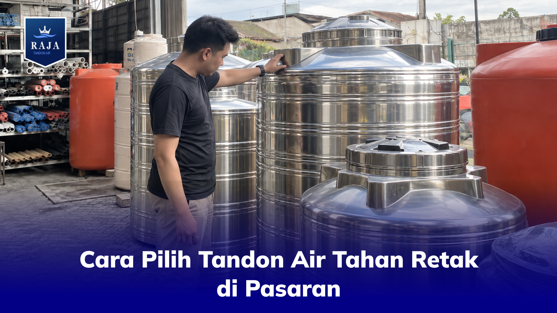 Cara Pilih Tandon Air Tahan Retak di Pasaran