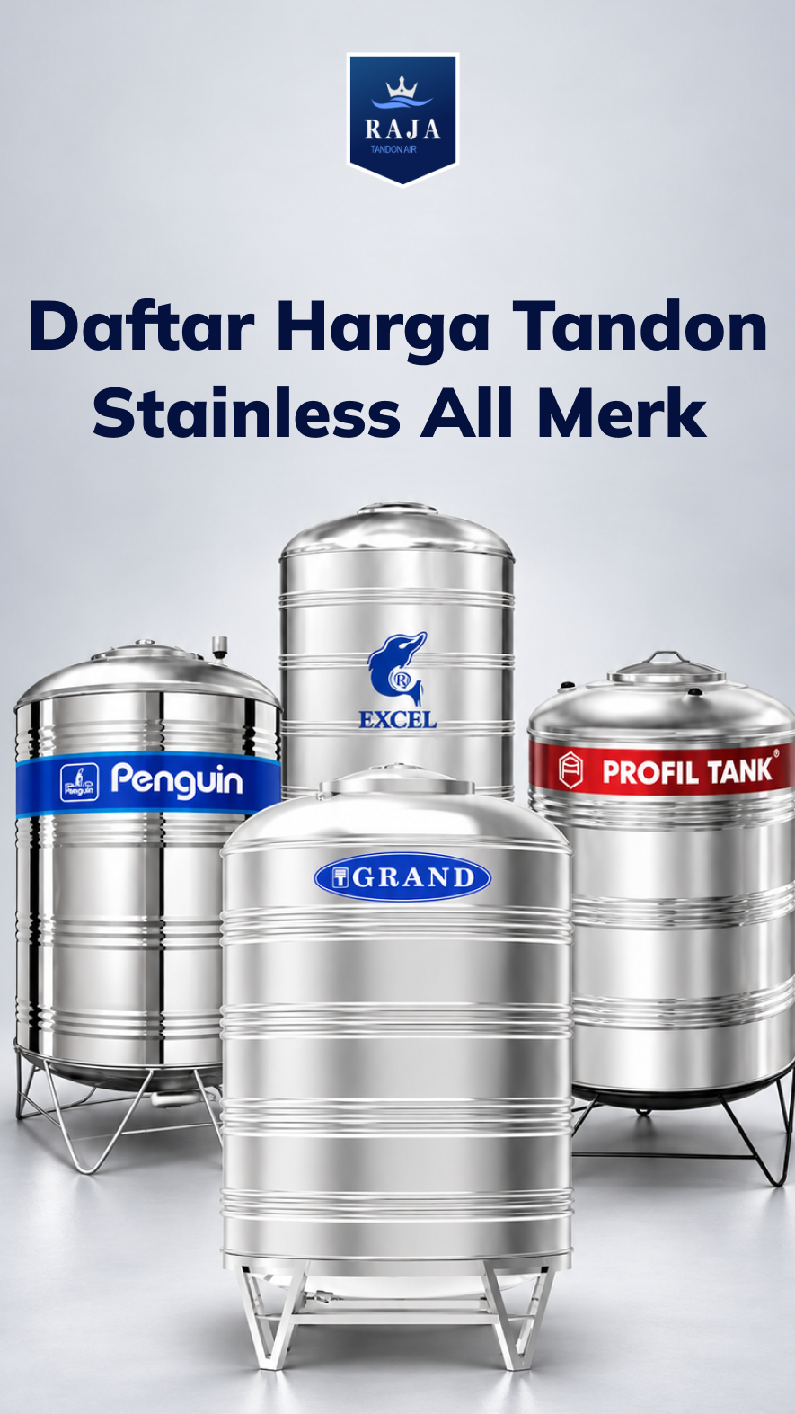 Daftar Harga Tandon Stainless All Merk